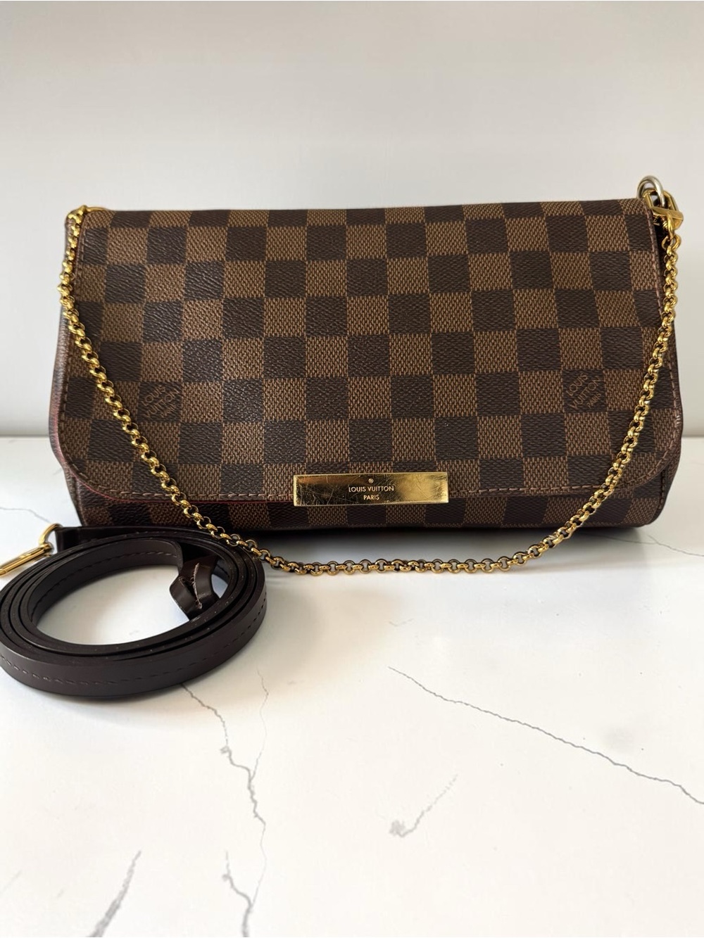 Louis Vuitton Damier Ebene Favorite MM